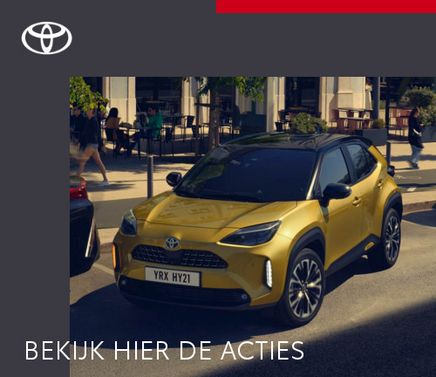 Mengelers Automotive Limburg - Toyota Yaris Cross Acties