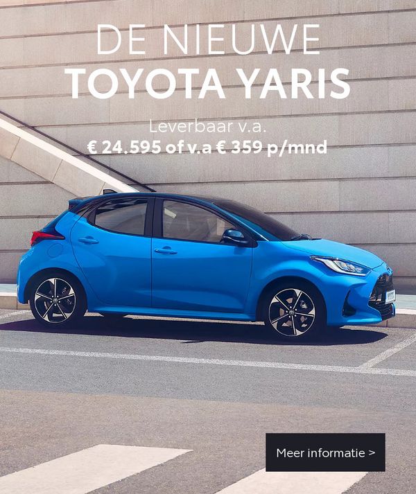 Mengelers Automotive Limburg - Toyota Yaris 2024 banner mobiel