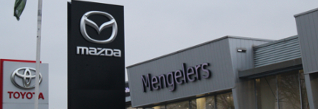 Mengelers Mazda Sittard pand