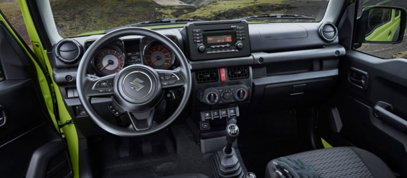 Mengelers Suzuki Jimny Interieur